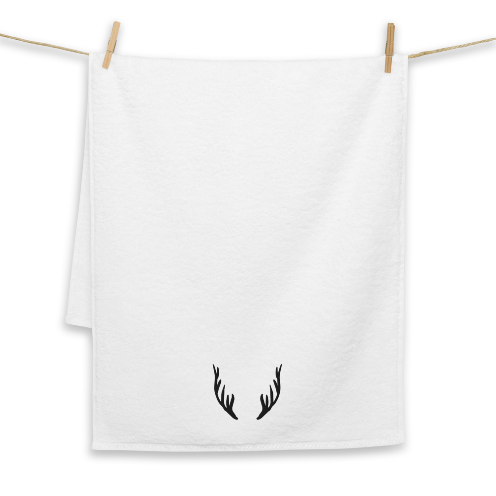 Antlers Turkish Cotton Towel Zelias Designs Arts antlers-turkish-cotton-towel-zelias-designs-arts
