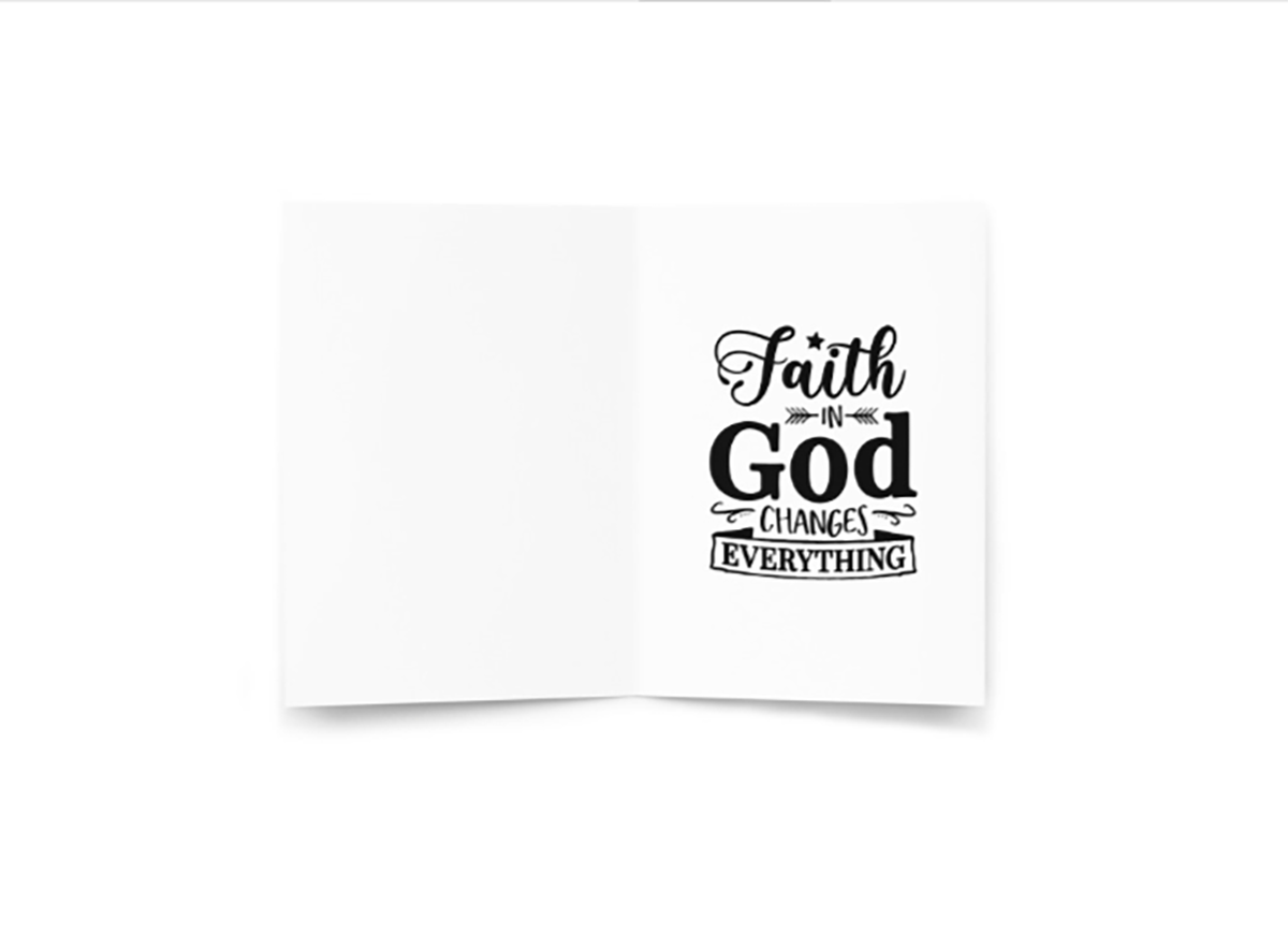 Your Love Never Fails - Lyrics Greeting Card for Sale by